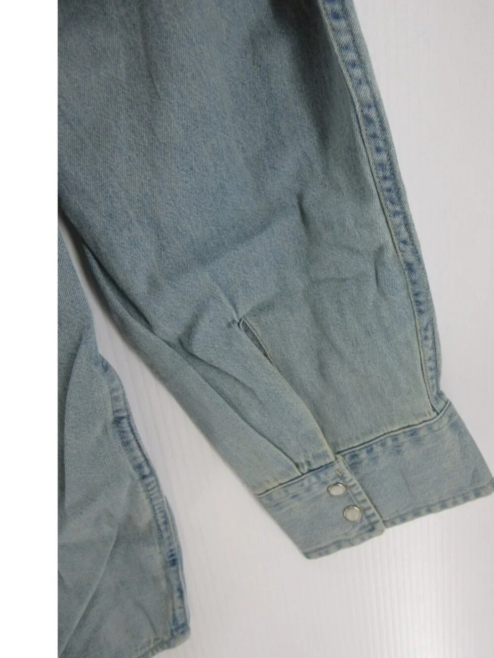 Levis Shirt XXXL Western Pearl Snap Denim Cowboy Rodeo Flap Pockets NEW